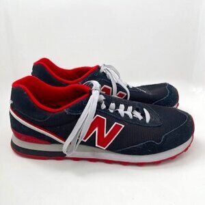 NEW BALANCE 515 Classic Low Top Black/Red Sneakers Running Shoes 11.5